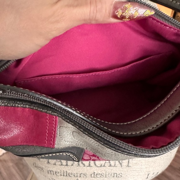Y2K Coach Pink Patchwork Demi Baguette
Shoulder Bag Small Mini Purse - Picture 8 of 8